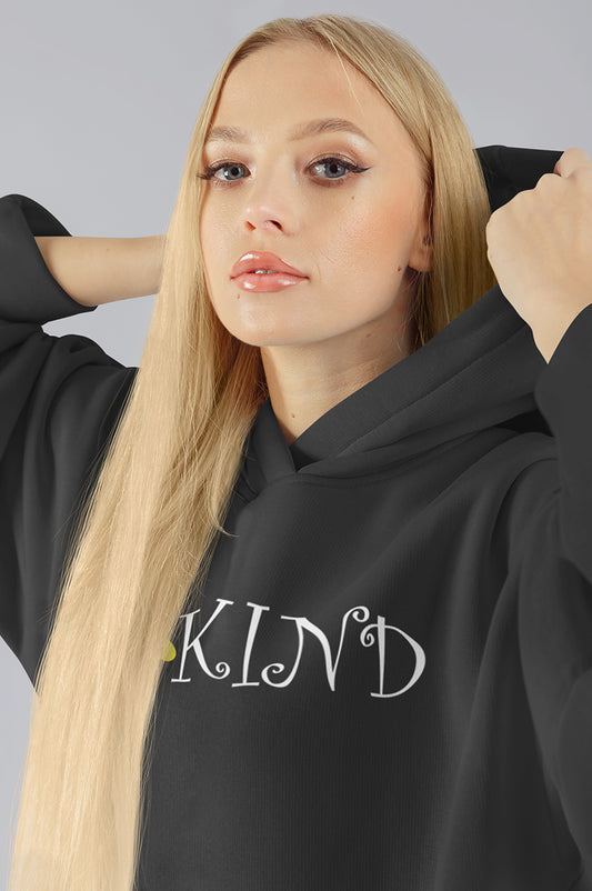 WOMENS ORGANIC HOODIE - BE KIND