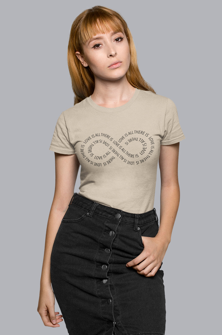 WOMENS ORGANIC TEE - INFINITE LOVE