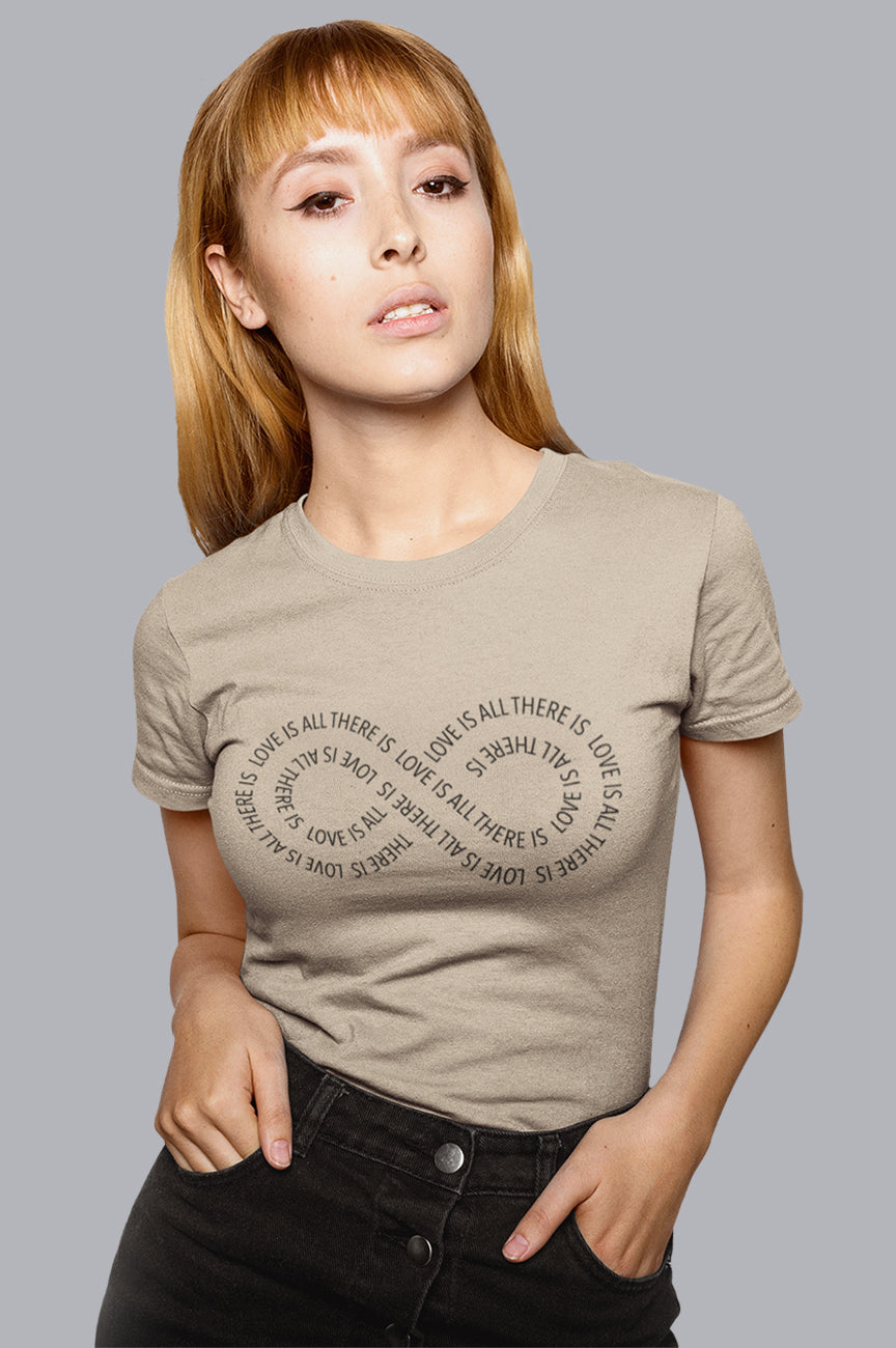 WOMENS ORGANIC TEE - INFINITE LOVE