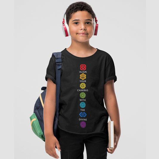 ALIGN YOUR CHAKRAS T-SHIRT KIDS