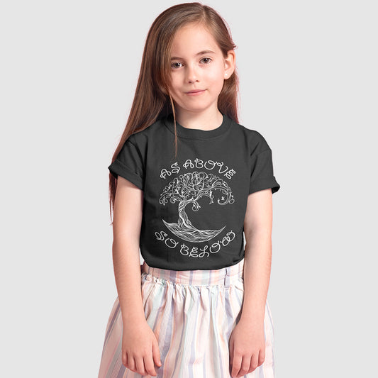 AS ABOVE SO BELOW T-SHIRT KIDS