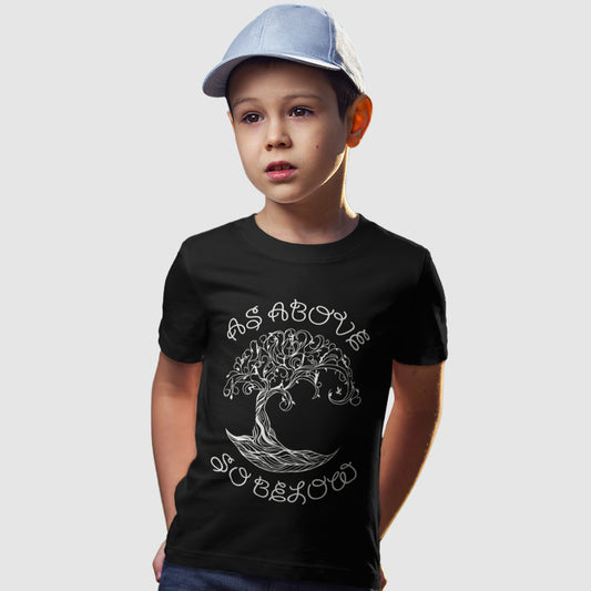 AS ABOVE SO BELOW T-SHIRT KIDS
