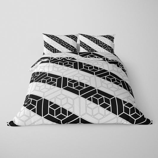 CUBIC DUVET COVER
