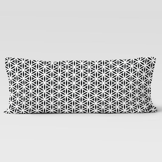 FLOWER OF LIFE BODY PILLOW