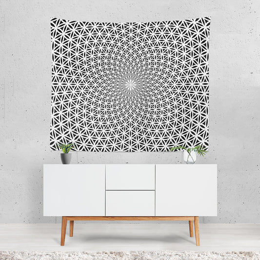 FLOWER OF LIFE PORTAL TAPESTRY